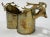 Vintage Hammered Brass Deer Double Bottle Holder For Sale - Image 4 of 7
