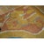 1750s Antique Apricot Imperial Dragon Geometric Chinese Ningxia Small Rug For Sale - Image 4 of 8