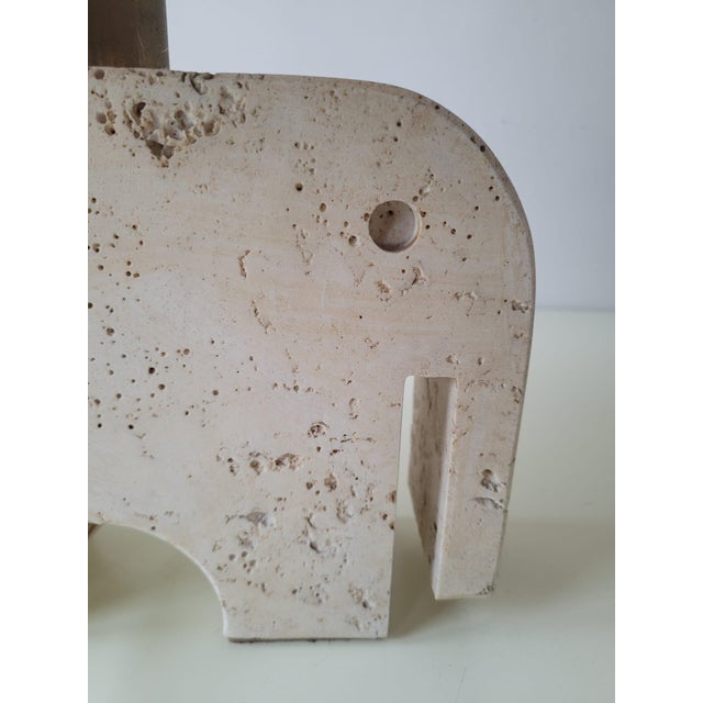 Sculptural Elephant Table Lamp from F.lli Mannelli, Florence, Italy, 1970s For Sale - Image 13 of 18