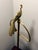2020s Anthropologie Ida Peacock Brass 2 Towel Freestanding Hand Towel Holders For Sale - Image 5 of 7