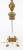 Metal Corinthian Column Ormolu & Glass Table Lamps, Mid-20th Century, Set of 4 For Sale - Image 7 of 18