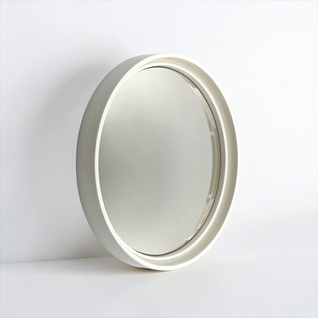 Space Age Round Plastic Wall Mirror from Gilac, France, 1970s For Sale - Image 6 of 12
