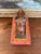 Folk Art Likely Antique Hand-Carved Wooden Cow Figurine on Painted Base - Folk Art Sculpture For Sale - Image 3 of 9