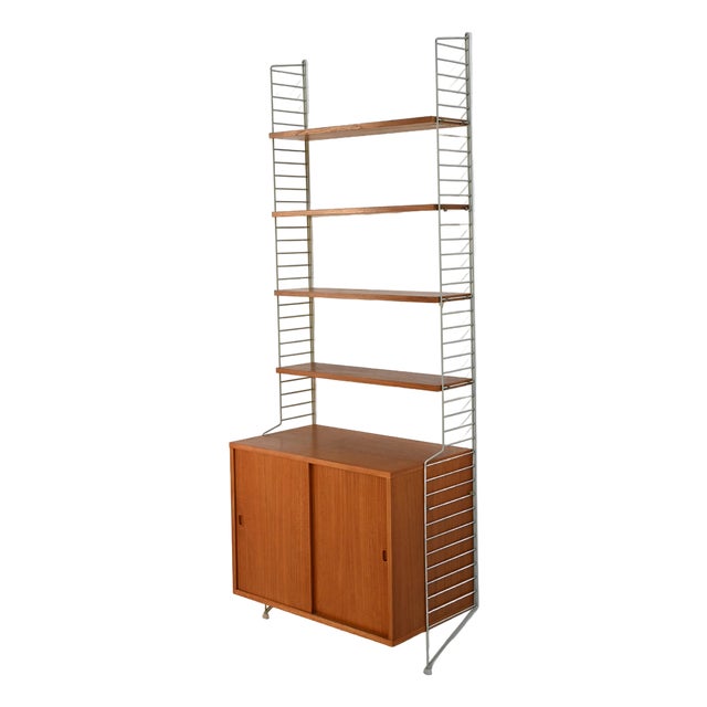 String Bookcase by Nisse Strinning, 1950s For Sale