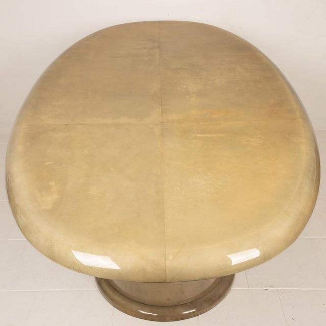 Parchment Table by Angelo Mazzola for Ar.Vi Salpol, 1980s For Sale - Image 18 of 18
