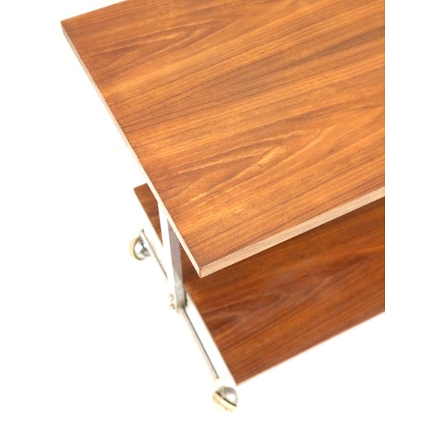 Vintage Serving Trolley or TV Cabinet in Teak, 1960s, in Good conditions. Designed 1960 to 1969