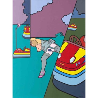 Jorge Carruana, Dodgem, 1977, Canvas For Sale