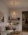 1980s 1980s Meryl Streep, Pink Murano Flowers and Crystal Drops Chandelier For Sale - Image 5 of 16
