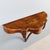 Brown 19th Century Walnut Drop-Shaped Console For Sale - Image 8 of 12