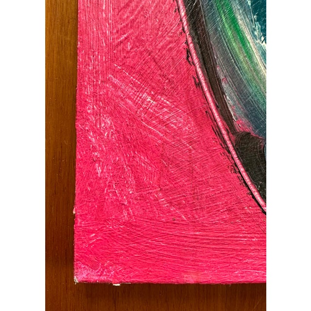 Paint Large Titled Painting by Peter Keil, 1967 For Sale - Image 7 of 8