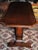 Antique Empire Styled Mahogany Library Table For Sale - Image 4 of 13