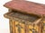 Brown Continental Paint-Decorated Small Cabinet For Sale - Image 8 of 10
