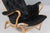 Set of Pernilla Lounge Chair and Ottoman in Leather attributed to Bruno Mathsson for Dux, 1980s For Sale - Image 10 of 13