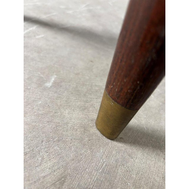 Brown Bedside Tables by Paolo Buffa, 1950s, Set of 2 For Sale - Image 8 of 9