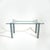 Mid-Century Modern Table with Rectangular Glass Top by Bruno Brunati and Carlo Zerbaro for Cidue, 1980s For Sale - Image 3 of 14
