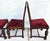 Antique English Oak Tudor Jacobean Dining Chairs 1930's Set of 4 For Sale - Image 17 of 18