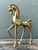 Vintage MCM Polished Brass Etruscan Horse For Sale - Image 12 of 12