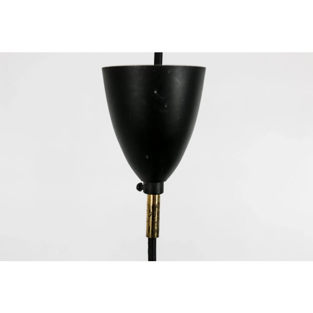 1950s Ceiling Lamp by Svend Aage Holm Sørensen for Holm Sørensen & Co, 1950s For Sale - Image 5 of 9