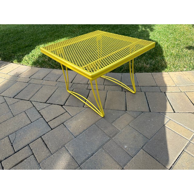 Vintage Homecrest Style Square Side Table For Sale In San Francisco - Image 6 of 10