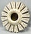 Organic White-Washed Carved Wood Sunburst Mirror For Sale - Image 9 of 11