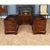 Penhurst Mahogany Desk With Green Leather For Sale - Image 18 of 18