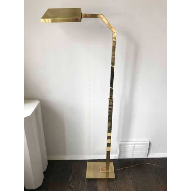 1970s 1970s Chapman Brass Pharmacy Lamp For Sale - Image 5 of 11