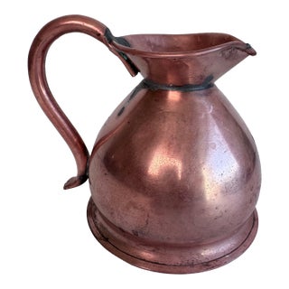 Pint Copper Haystack Jug For Sale