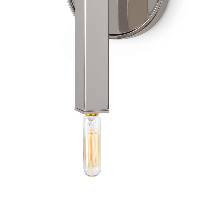 Regina Andrew Viper Sconce in Polished Nickel For Sale - Image 4 of 7