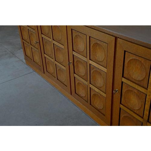 Vintage German Oak Sideboard from Bartels, 1970s For Sale - Image 5 of 7