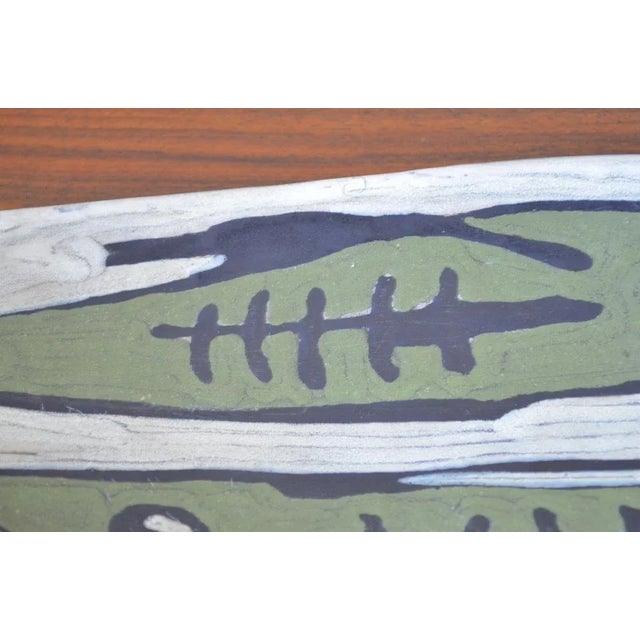 Artist Ceramic Bowl by Livia Gorka, 1960s For Sale - Image 4 of 6