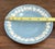 Ceramic Wedgwood Embossed Queen's Ware Replacement Teacup Saucer "Cream on Lavender" For Sale - Image 7 of 9