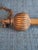 Museum Specimen Antique Brass Torah Pointer Heavy 141g Yad 19th C European Judaica For Sale - Image 12 of 15