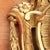 Gold Swedish Gustavian Style Gilt Wood Cartel Clock, Georg Jensen Inc. For Sale - Image 8 of 17