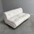 Space Age White Leather Two Seat Lounge Sofa, 1970s For Sale - Image 3 of 14
