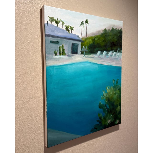 Contemporary Pool No. 3 - Oil on Canvas by Kory Alexander For Sale - Image 3 of 5