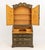 Green Chinoiserie Green Painted and Ebonized Secretary For Sale - Image 8 of 15