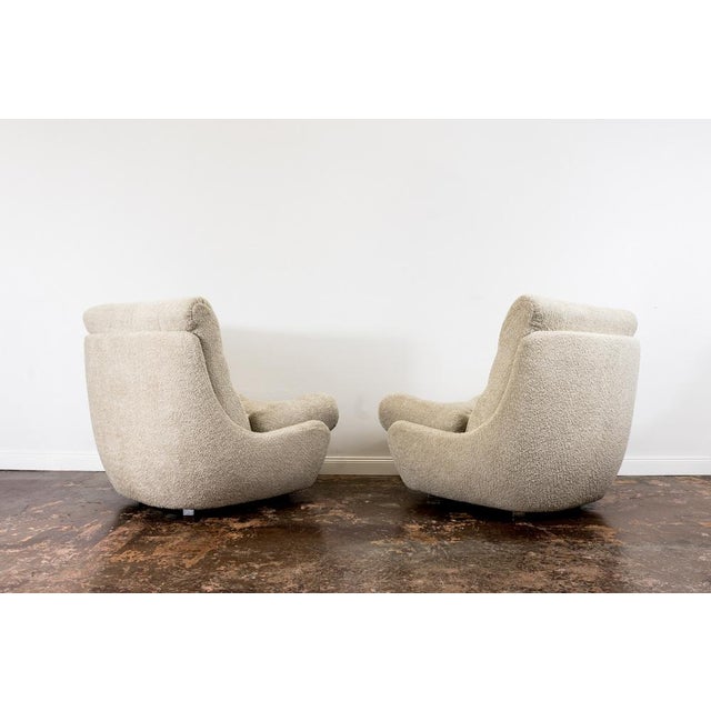 Set of Space Age Atlantis Lounge Chairs, Former Czechoslovakia, 1970s For Sale - Image 6 of 18