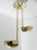 Lumi Mid 20th Century Brass Flush Mount Pendant by Lumi For Sale - Image 4 of 12