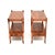 Georgian Inlaid Yew Wood Side Tables, 1930, Set of 2 For Sale - Image 3 of 11