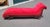 Antique 19th Century Art Deco Style Red Velvet Chaise Lounge Sofa For Sale - Image 11 of 17