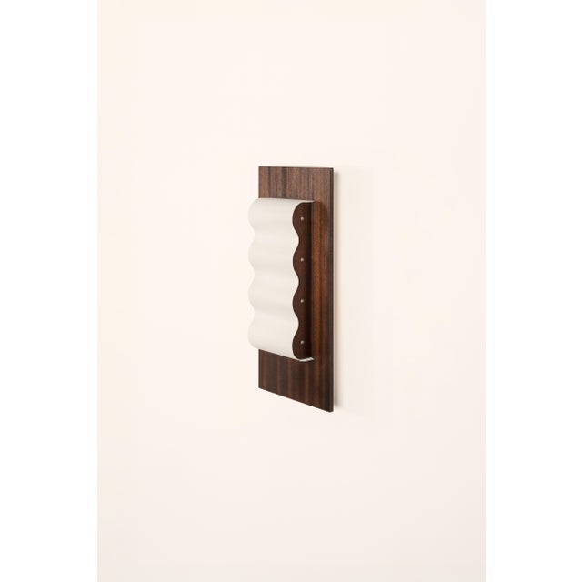 Contemporary Frame Slim Wood M Wall Light by Violaine d'Harcourt For Sale - Image 3 of 5