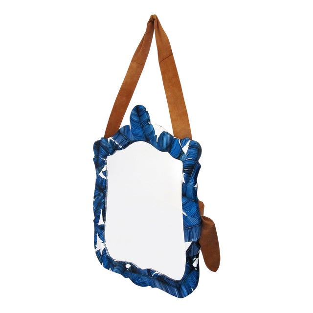 Foliage Feel Restyled Framed Mirror by Habitat Improver For Sale