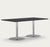 Henrik tengler train conference table leg: stainless steel, tabletop: laminate black for one collection. As a prominent...