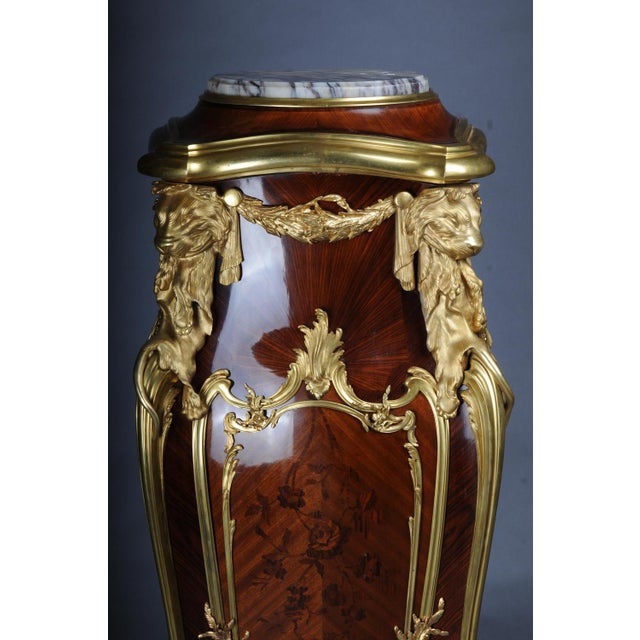 20th Century Ormolu Pedestals in the style of Joseph-Emmanuel Zwiener, Set of 2 For Sale - Image 10 of 18