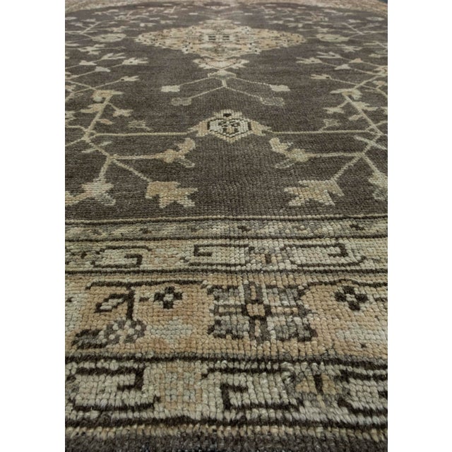 Early 21st Century Turkish Oushak Rug 9'2" x 11'8" #18533 For Sale - Image 5 of 8