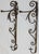 Featured is a unique pair of metal candleholder wall sconces. These are made of metal with a purposeful patina. They...