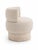 Contemporary Rab Chair in Wool and Travertine by Christophe Perichon For Sale - Image 3 of 7