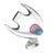 Glass Luigi Onesto Itallian Blown Art Glass Fish Sculpture For Sale - Image 7 of 8