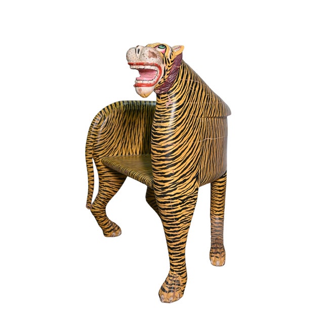 Wooden Vintage Seating Bench - Outdoor Collectible Chair - 1990's For Sale - Image 4 of 8