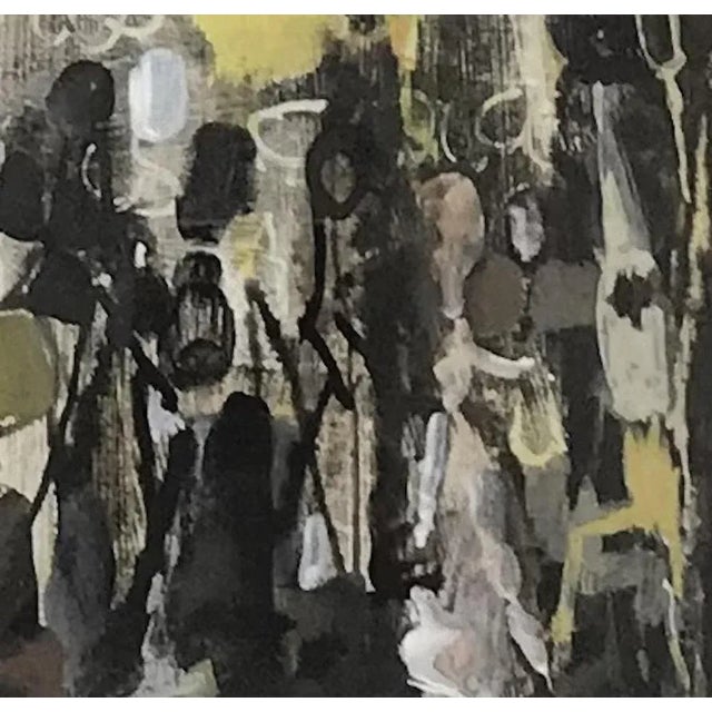 Olga Reiwald, Point jaune, 1950, Watercolor on Paper, Framed For Sale - Image 4 of 7